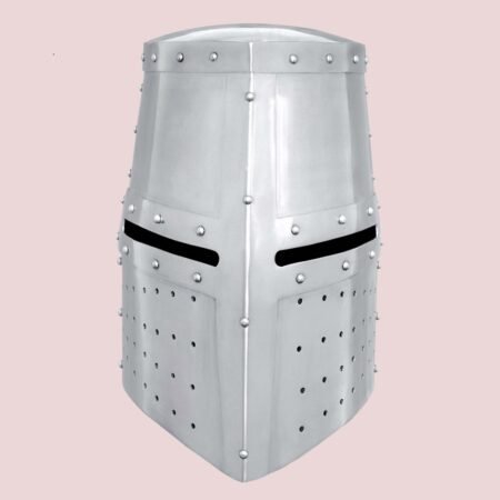 Pot Helm Medieval Knight Steel Helmet