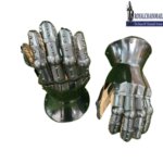 Medieval Knightly Hourglass Gauntlets