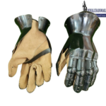 Medieval Knightly Hourglass Gauntlets