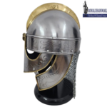 Brass Viking Helmet