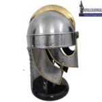 Brass Viking Helmet