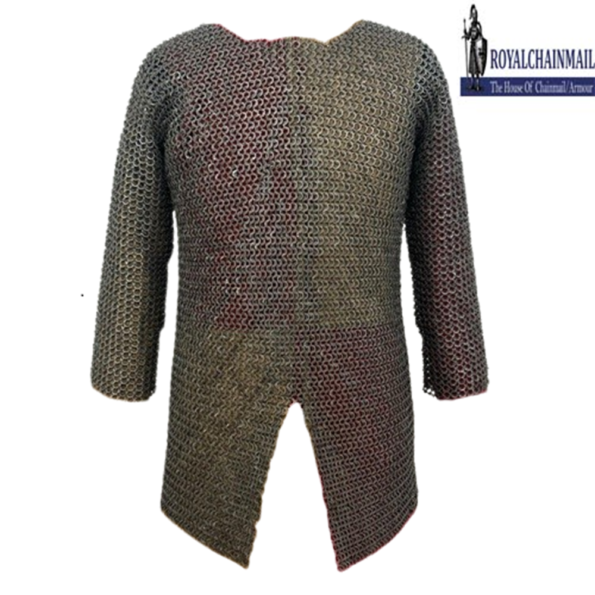 9 mm Flat Chain mail shirt , Full Sleeve Shirt Flat Riveted