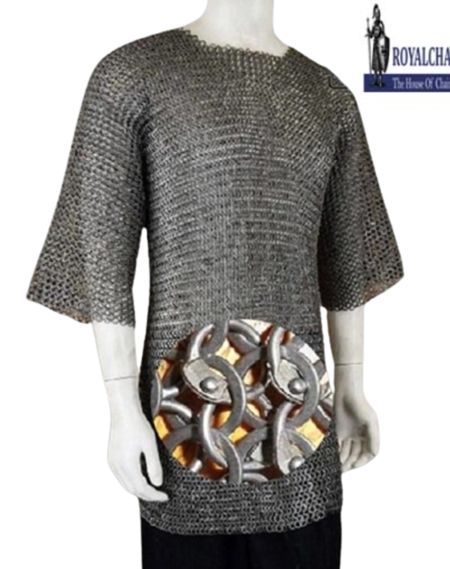 9 MM Round Rivet With Flat Washer Chainmail Shirt Hubergeon Chainmail